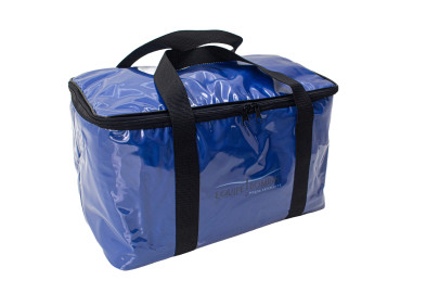 Bolsa térmica plastificada com alça de mão - REF. 449PLT/AM Bolsa térmica plastificada com alça de mão - REF. 449PLT/AM